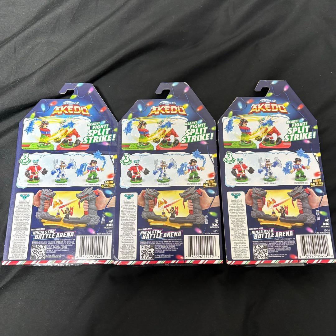 AKEDO HOLIDAY ATTACK 3体セット アケド クリスマス