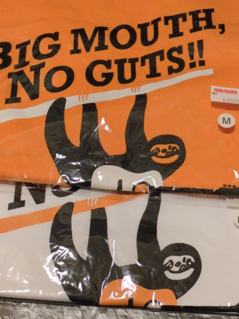 2枚 桑田佳祐　BIG MOUTH NO GUTS なまけもの Tシャツ サザン