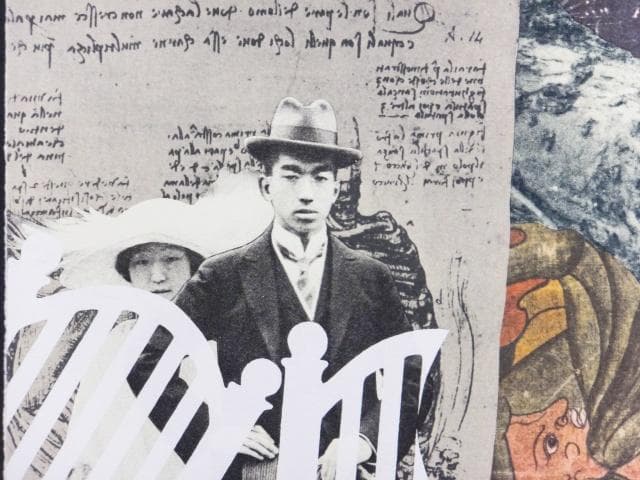 現代美術 大浦信行　直筆サイン『遠近を抱えてヨリ Ⅸ』リトグラフ　0317Q