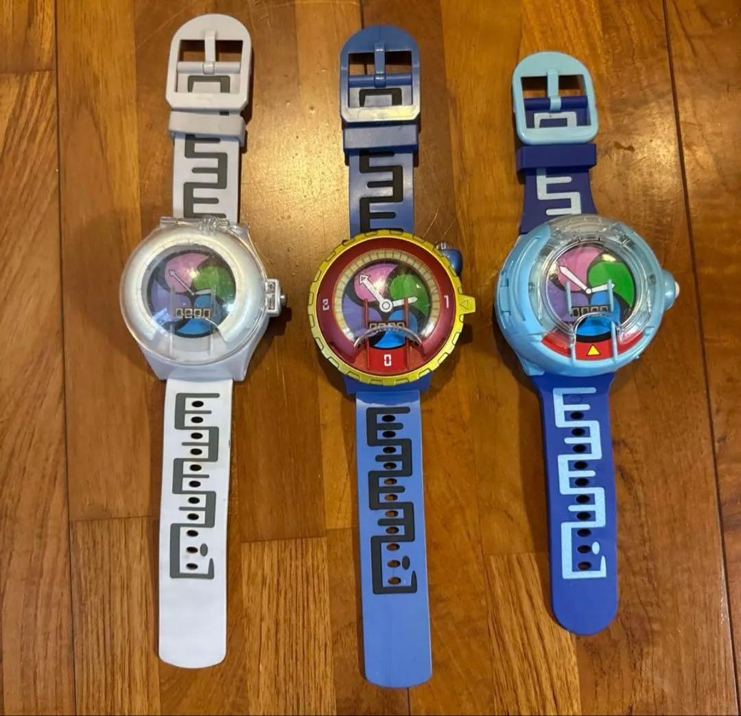 妖怪ウォッチ　時計、ケース、妖怪パット、メダル441枚セット