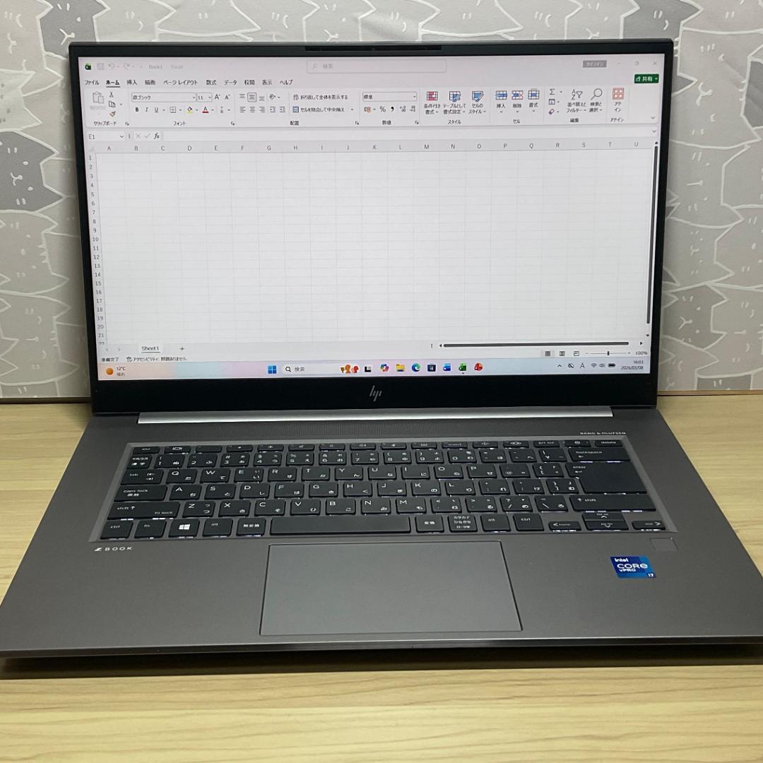 HP ZBook Studio Workstation　RTX A4000 美品