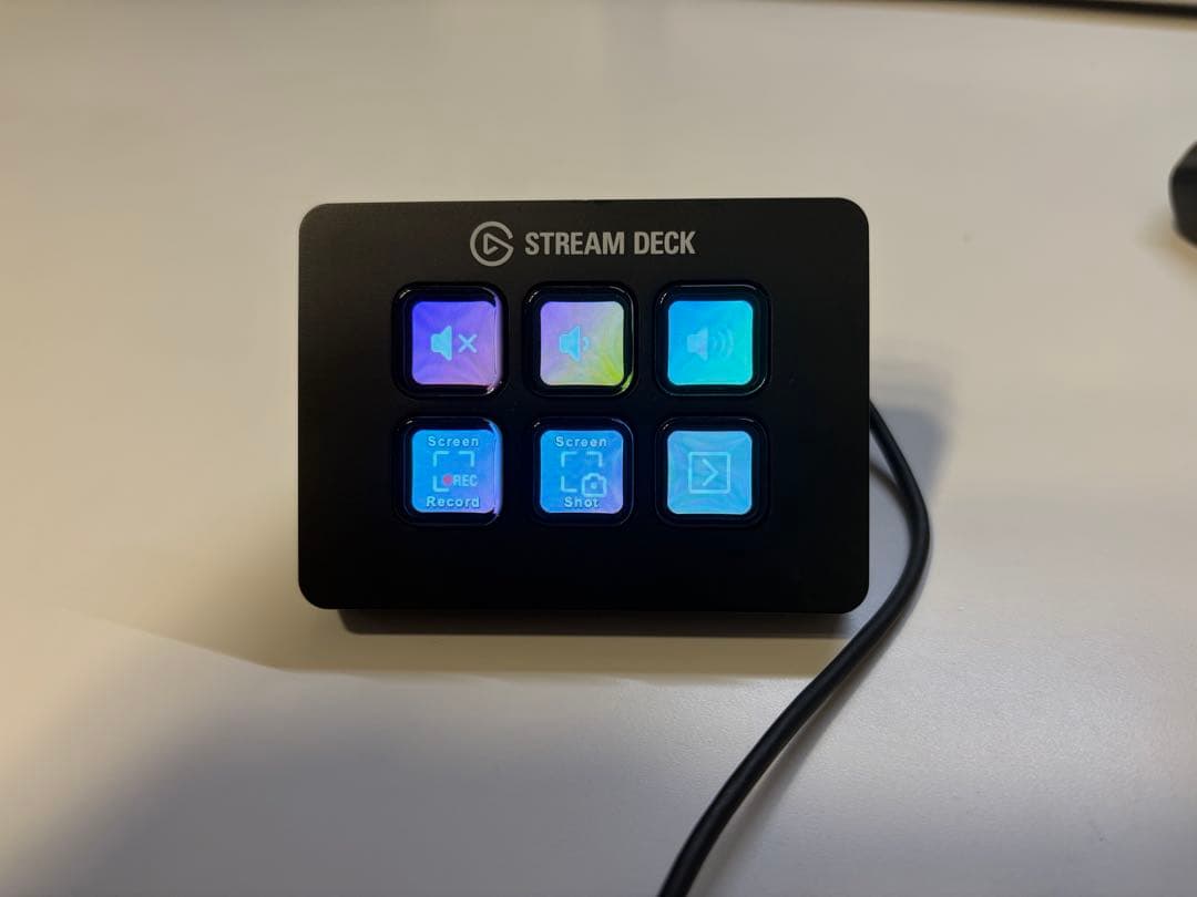 Elgato Stream Deck 6ボタン