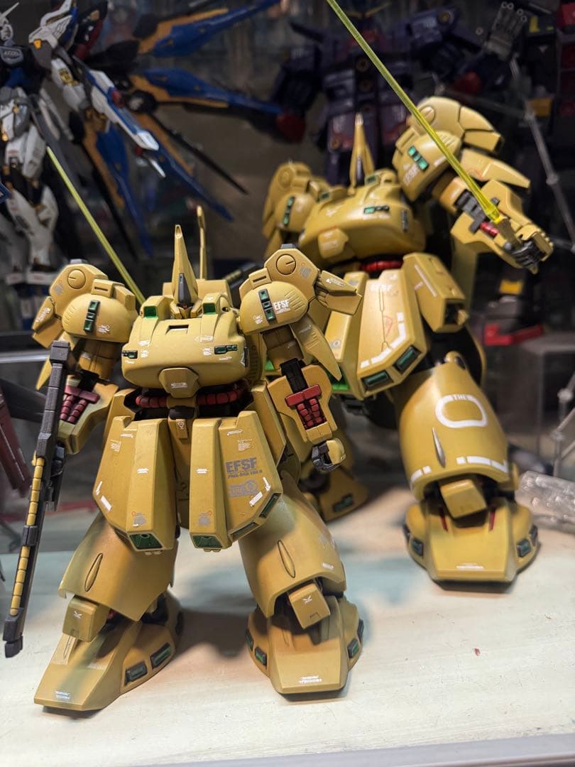 MG ジオ　ジ・Ｏ　塗装完成品　ガンプラ　プラモデル　塗装済み