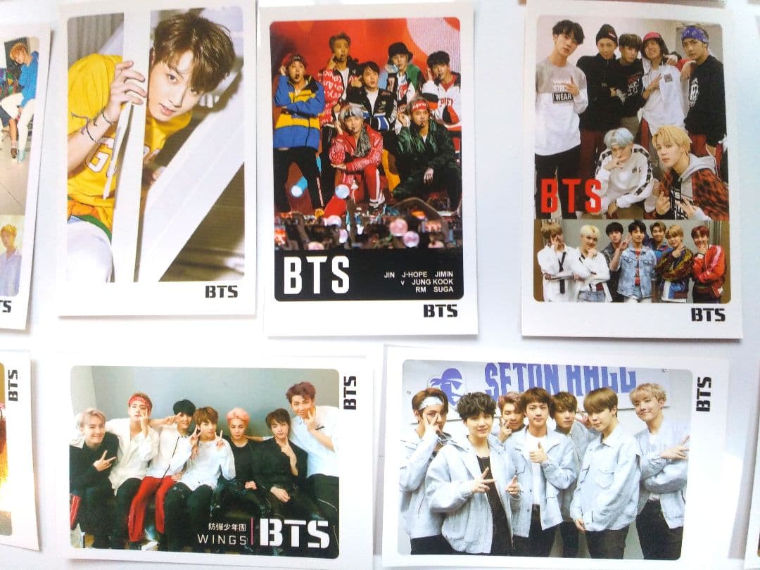 防弾少年団　BTS ミニフォトメッセージカード46枚セット