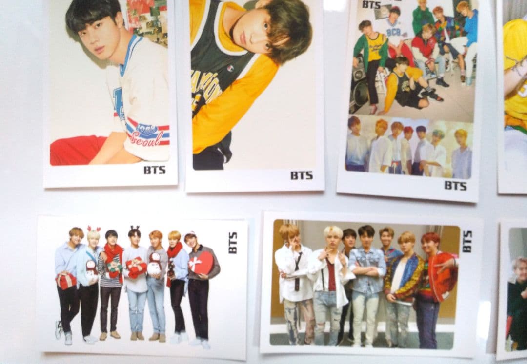 防弾少年団　BTS ミニフォトメッセージカード46枚セット