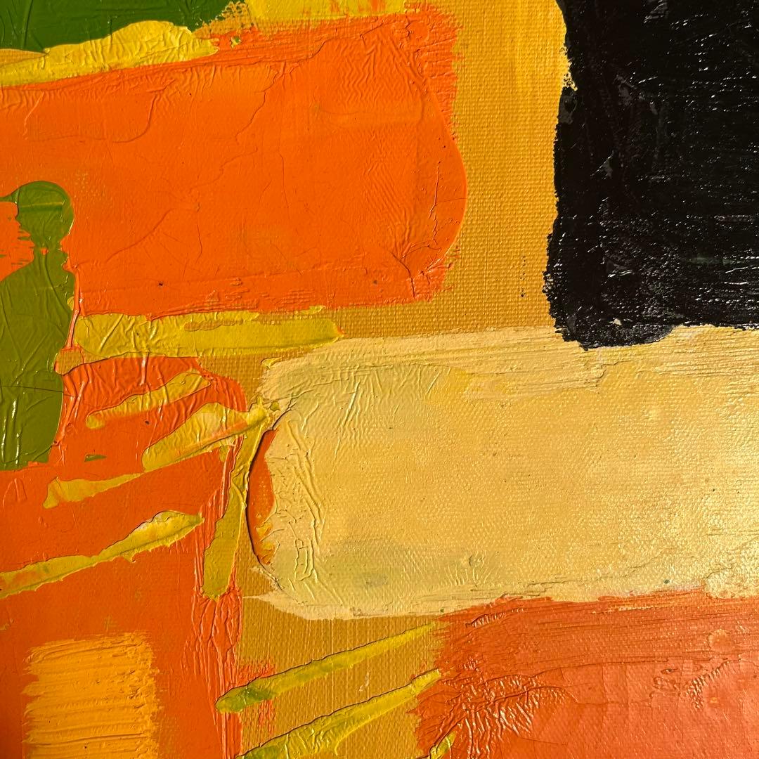 手書き油絵 ウォールアート 額付 肉筆絵画 インテリア 油彩画