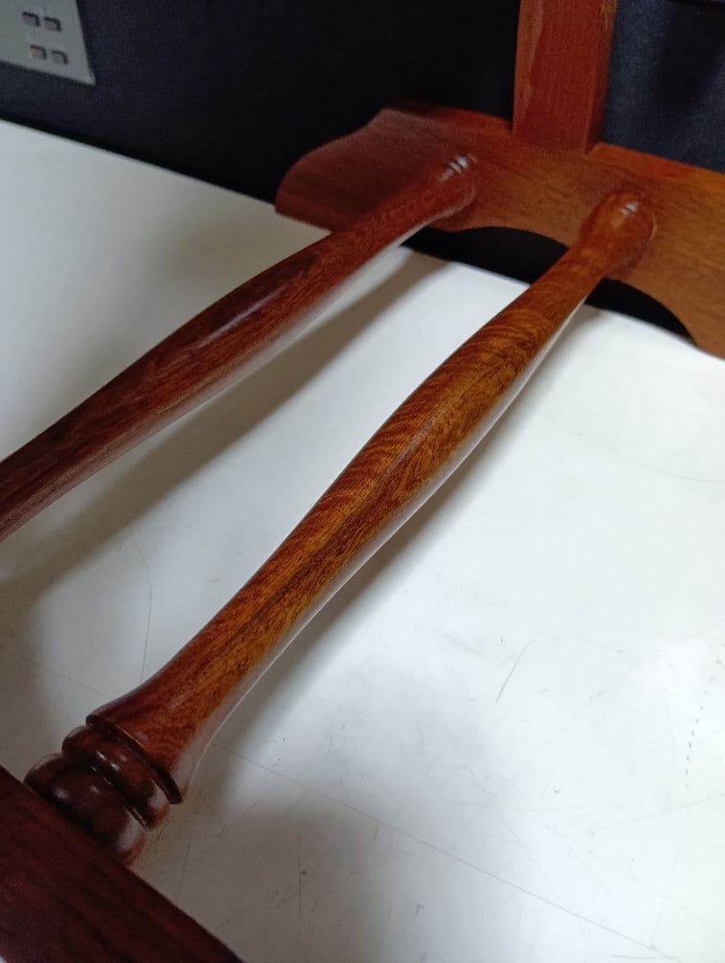 1960's　デンマーク　象嵌　チーク材　フォールディング　オープン　シェルフ