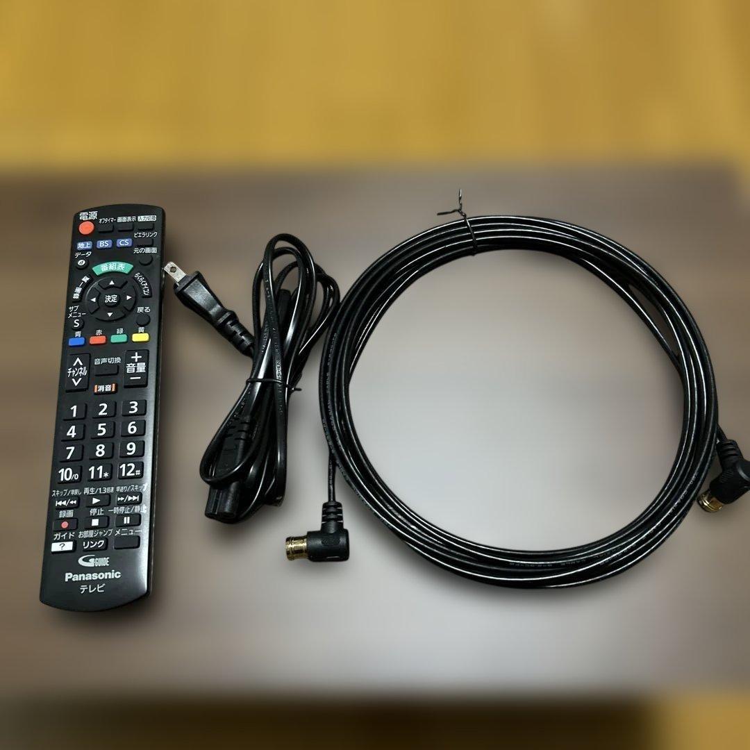 【2025年製】パナソニック24型液晶テレビ 別売り同軸ケーブル付き
