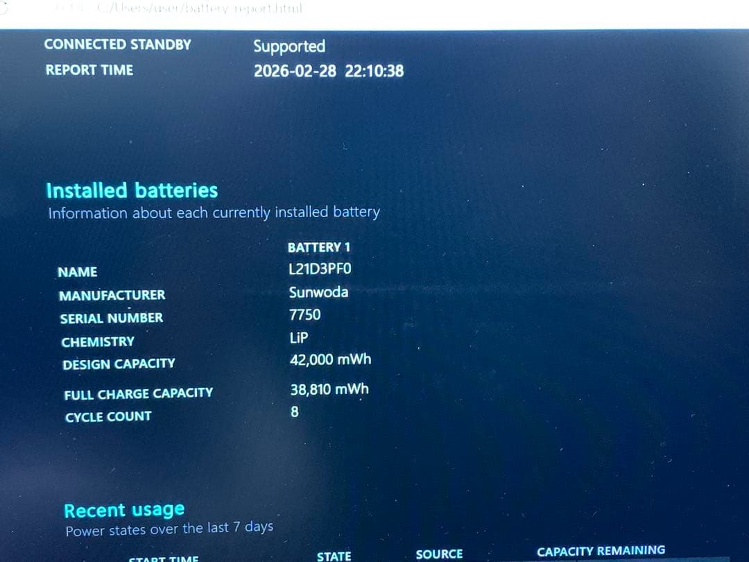 LenovoノートIdeapad 1 8/256GB [美品]