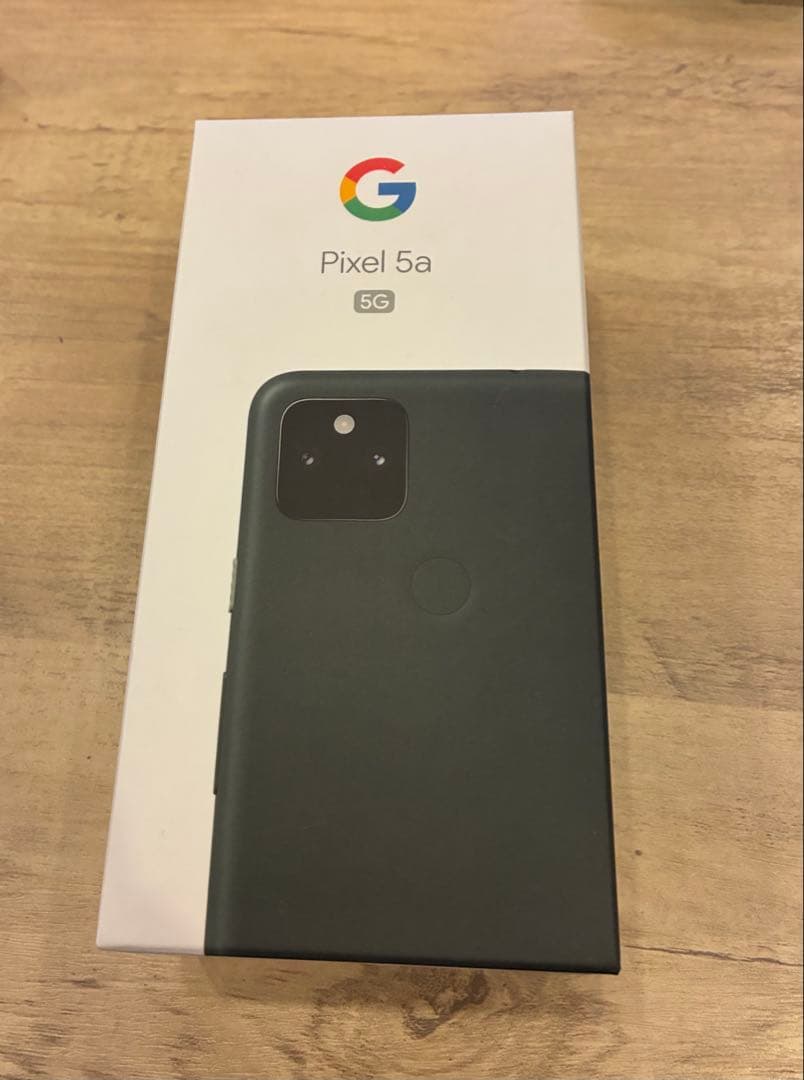 Google Pixel 5a 5G ブラック　本体　箱あり　SIMフリー