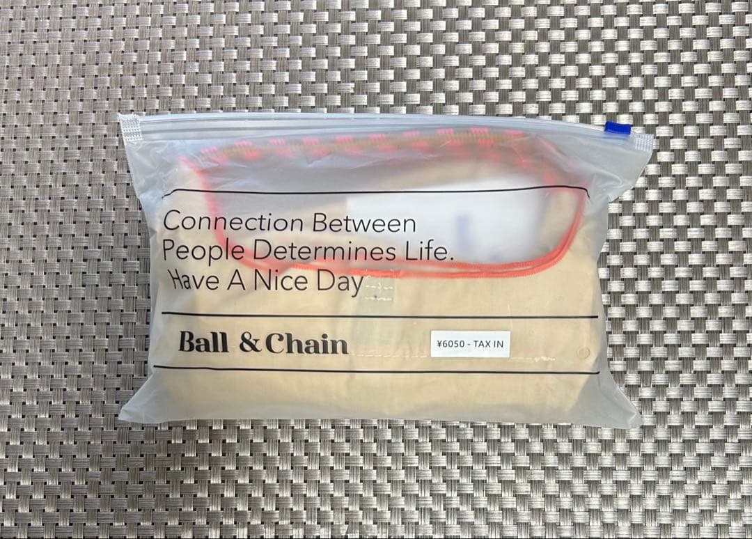 ニキヤボールアンドチェーンChacott ロンドン刺繍エコバッグ　Lサイズ