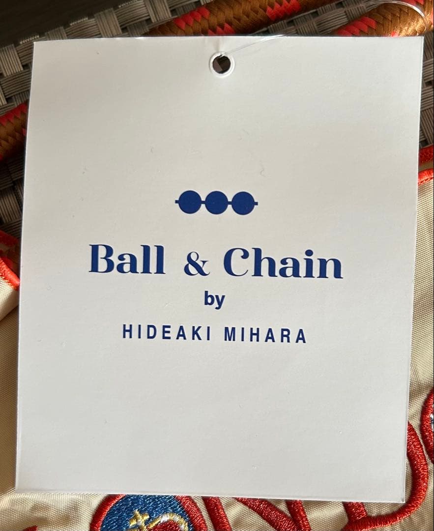 ニキヤボールアンドチェーンChacott ロンドン刺繍エコバッグ　Lサイズ