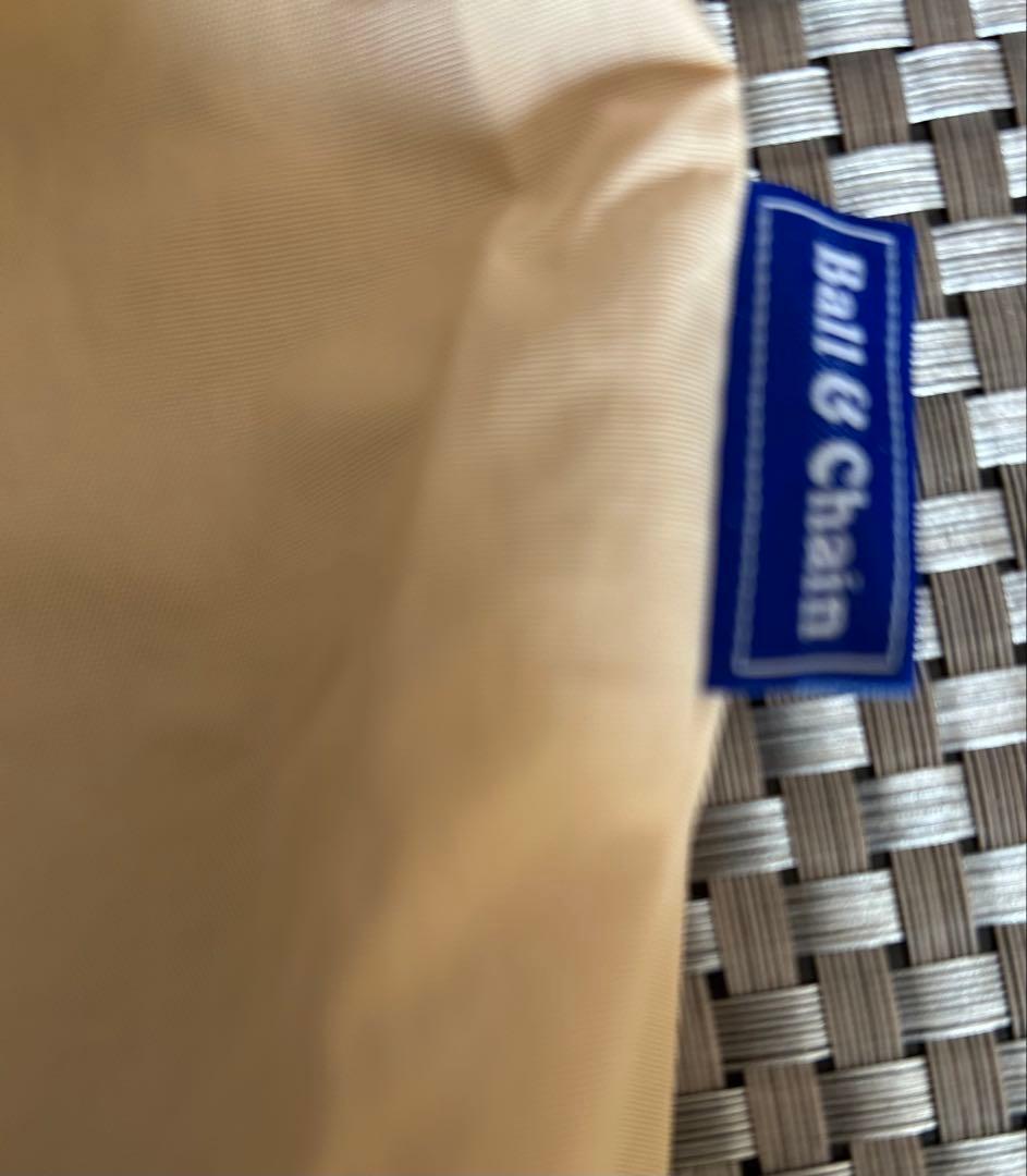 ニキヤボールアンドチェーンChacott ロンドン刺繍エコバッグ　Lサイズ