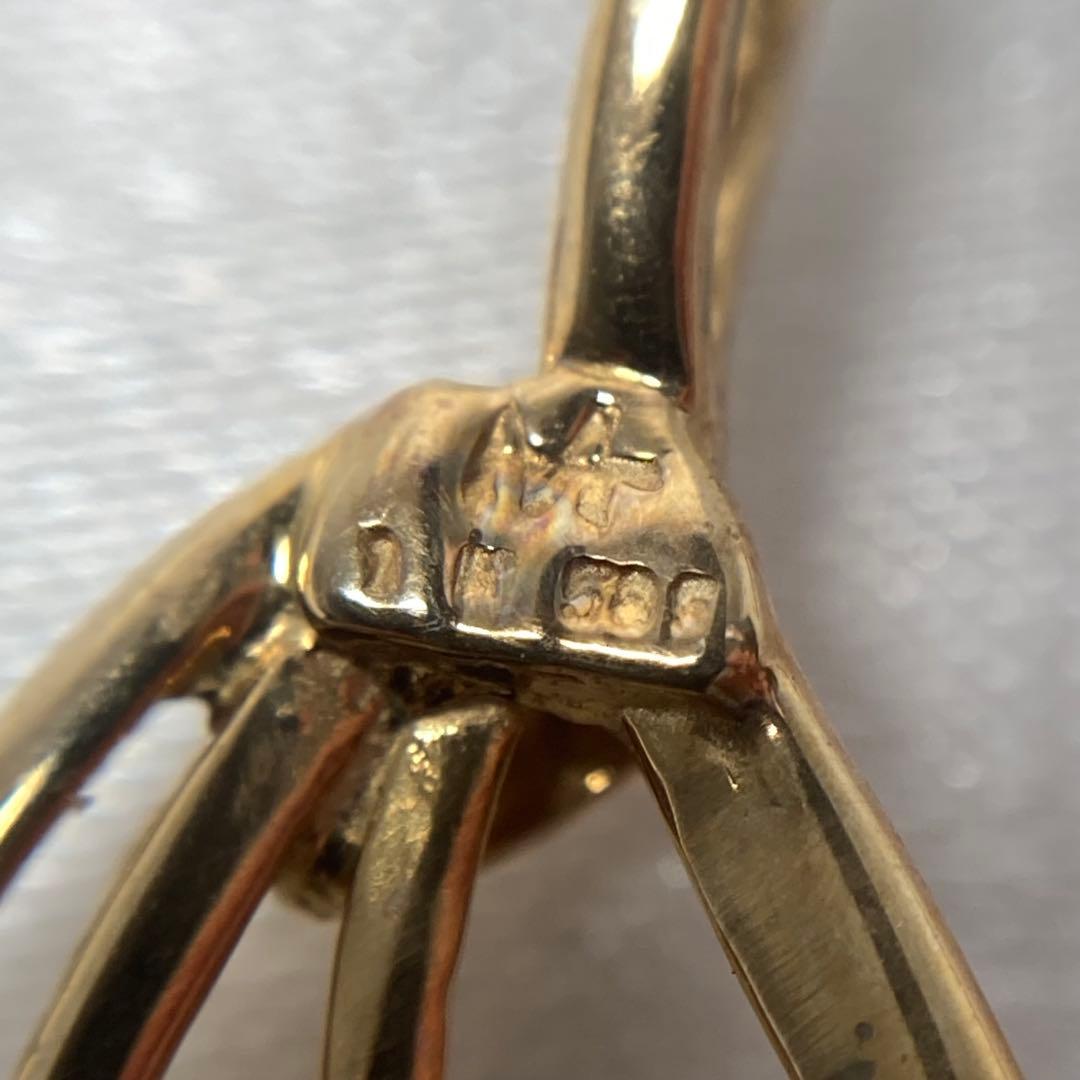 K14 オニキス　オパール　ペンダントトップ