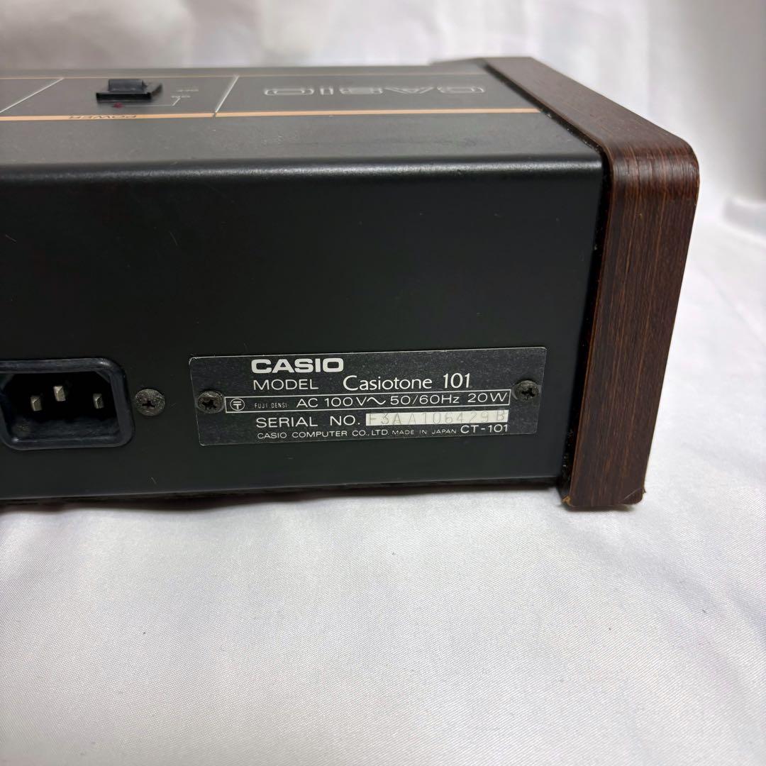 【希少・美品】CASIO CT-101 シンセサイザー 80’s