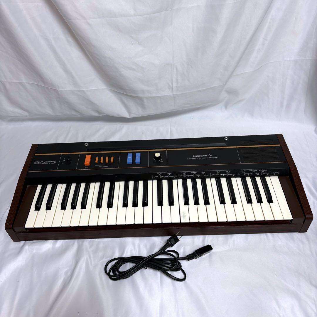 【希少・美品】CASIO CT-101 シンセサイザー 80’s