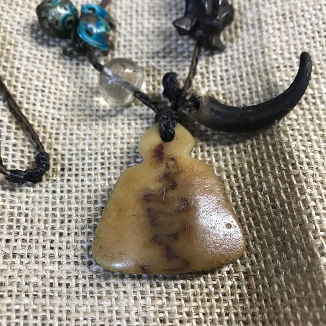 カパラ　カパーラ　ペンダント　僧骨　頭蓋骨　スカル　チベット　チベタン