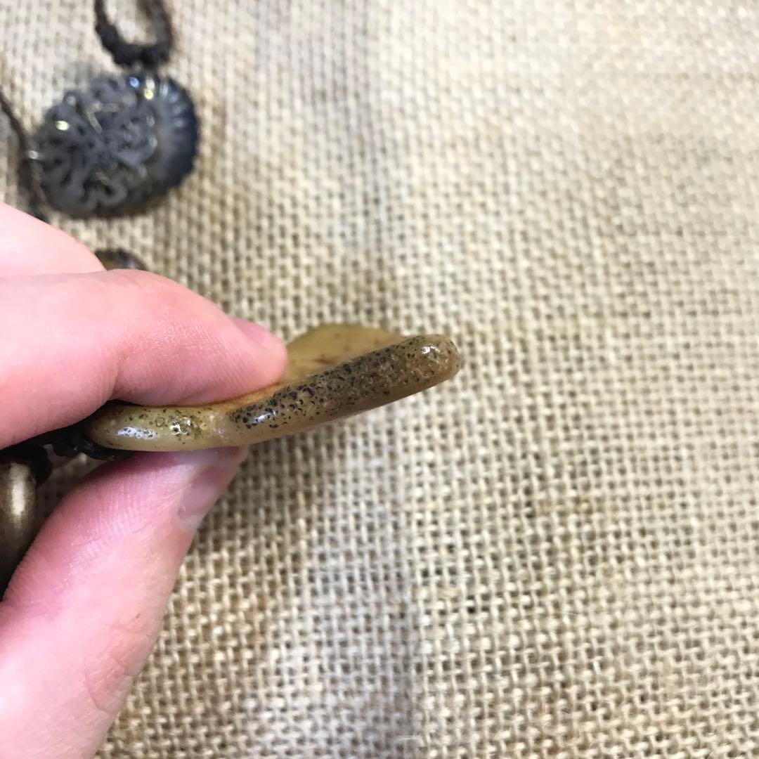 カパラ　カパーラ　ペンダント　僧骨　頭蓋骨　スカル　チベット　チベタン