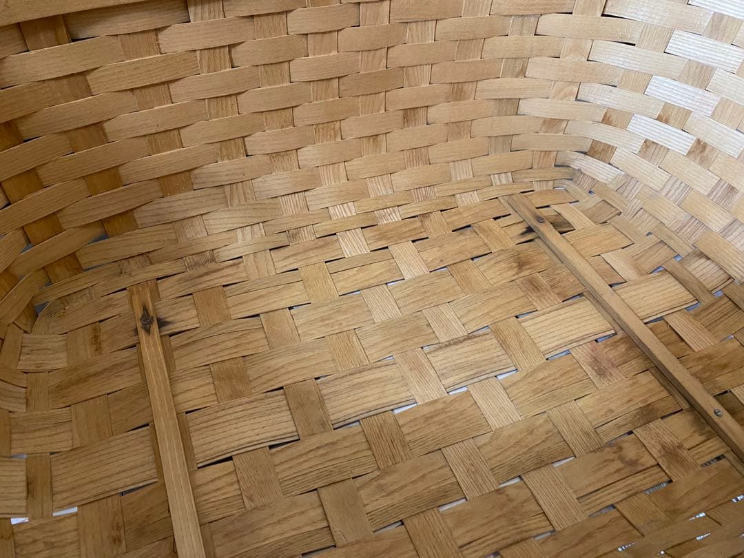 大きいバスケット　クーハン　アメリカンビンテージ