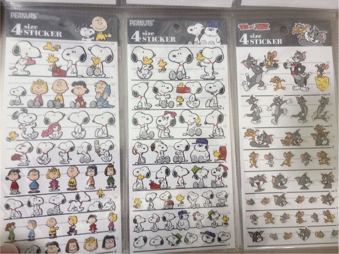 4SIZEステッカー 約50枚