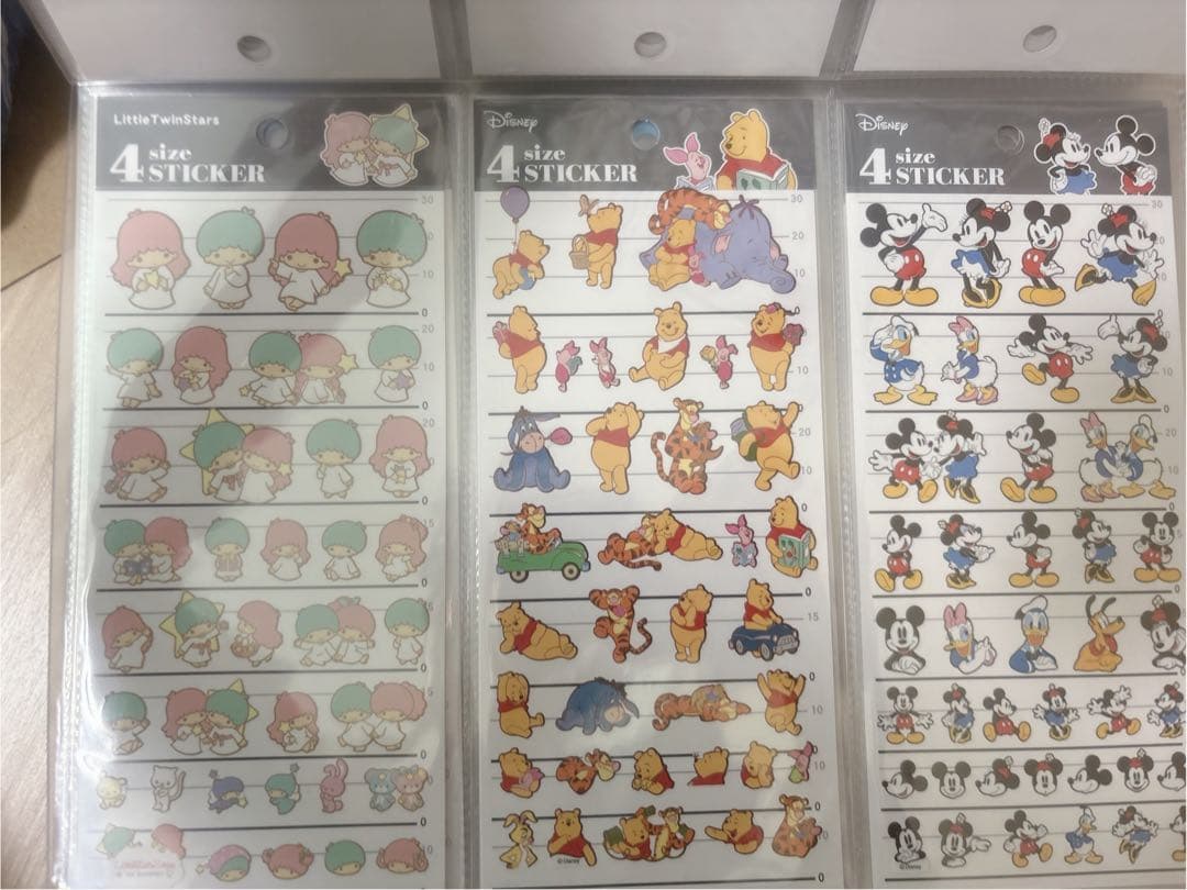 4SIZEステッカー 約50枚