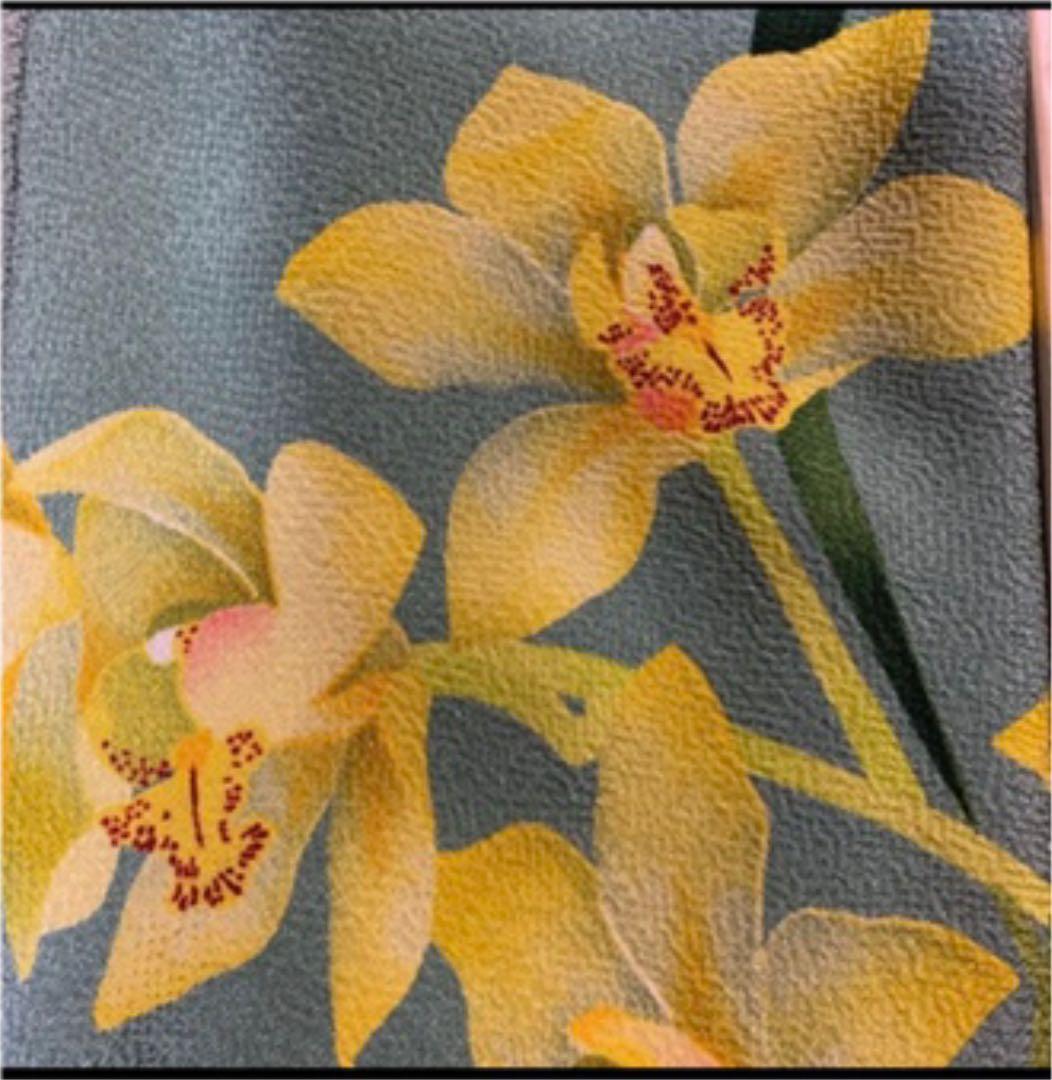 松岡政信先生原画 ちりめん風呂敷 江戸染風呂敷