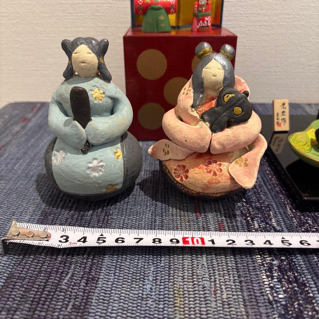 雛人形　陶器作品　セット　まとめ売り