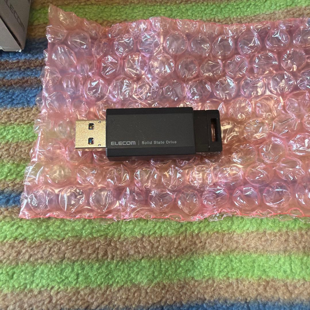 ELECOM 外付けSSD 500GB USB 3.2 エレコム