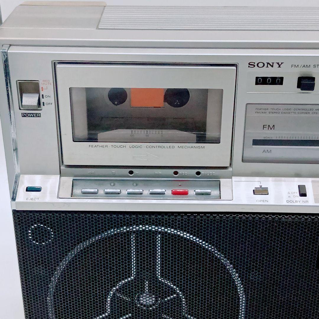 希少 名機 SONY CFS-F5 l XYZ 高級ラジカセ 動作品
