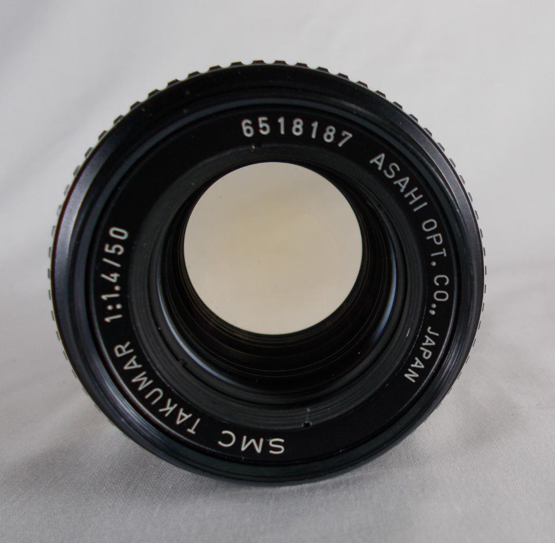 フィルムカメラ 整備済　Pentax SP　+ レンズ f/1.4　D283