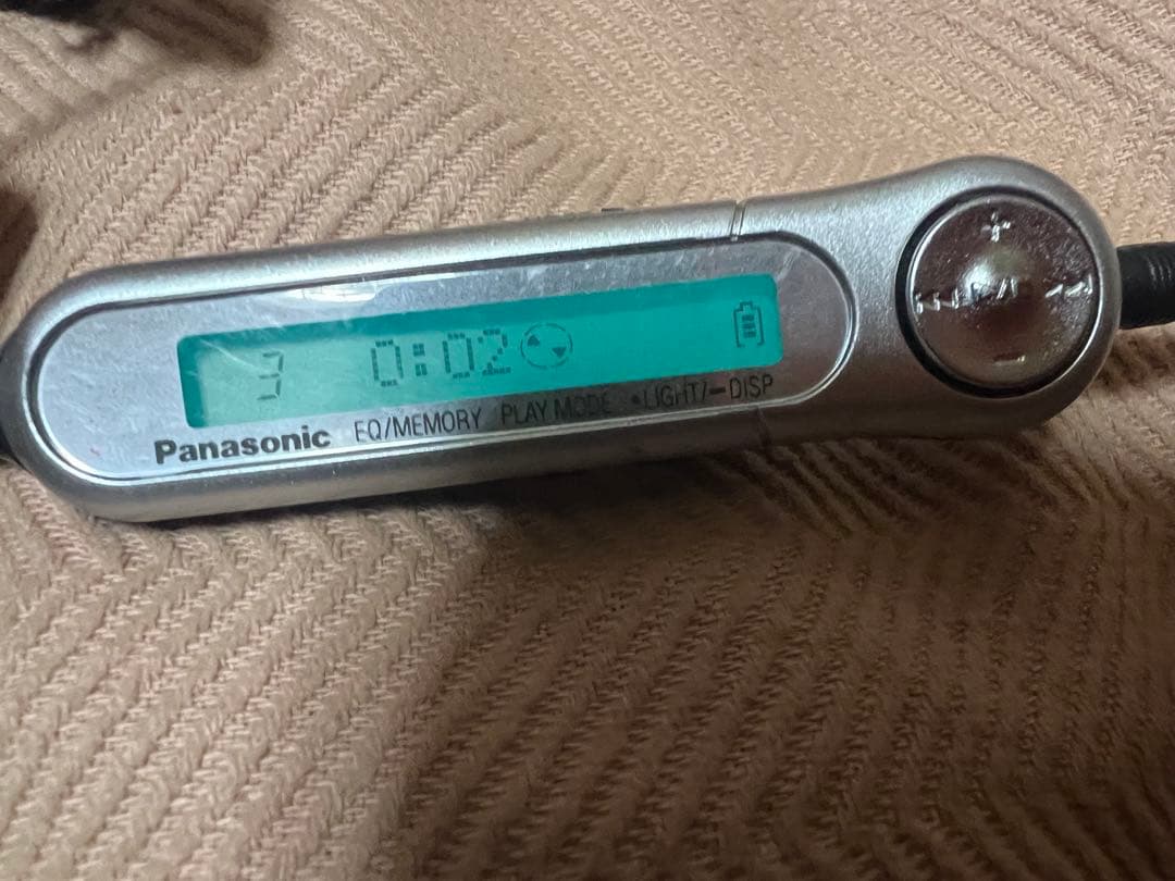 Panasonic MDプレーヤー SJ-MJ17 リモコン付き