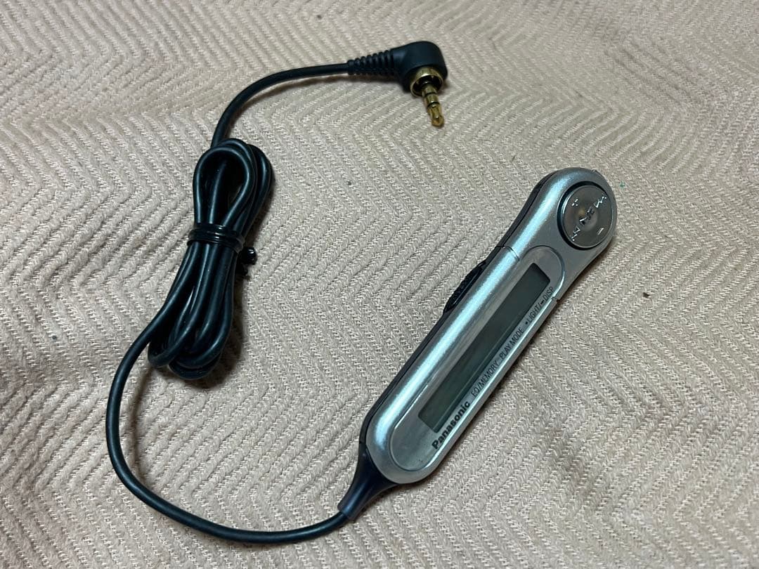 Panasonic MDプレーヤー SJ-MJ17 リモコン付き