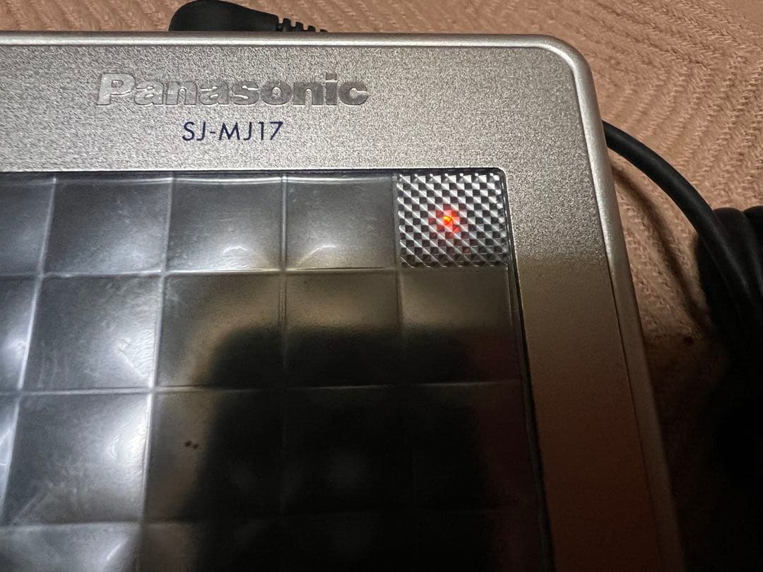 Panasonic MDプレーヤー SJ-MJ17 リモコン付き