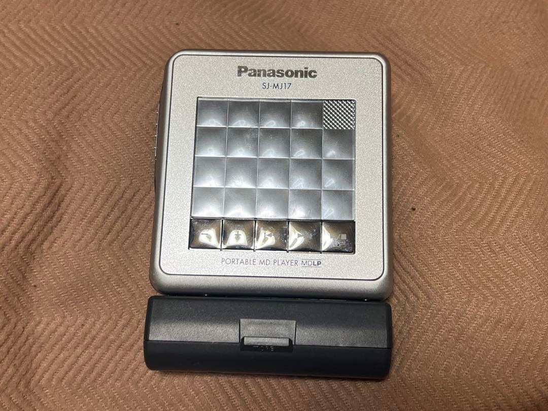 Panasonic MDプレーヤー SJ-MJ17 リモコン付き