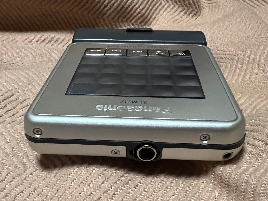 Panasonic MDプレーヤー SJ-MJ17 リモコン付き