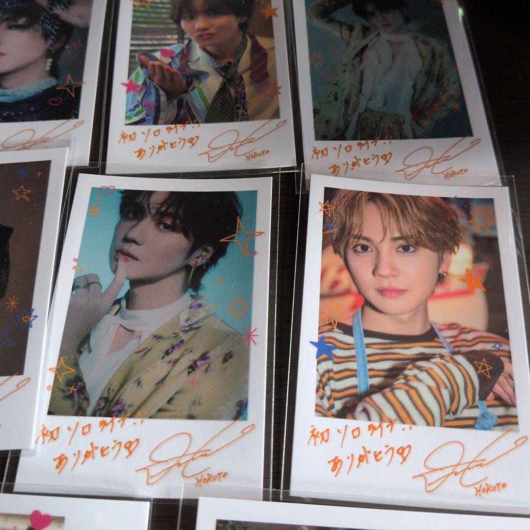 吉野北人 ポラロイド風カード 全種セット