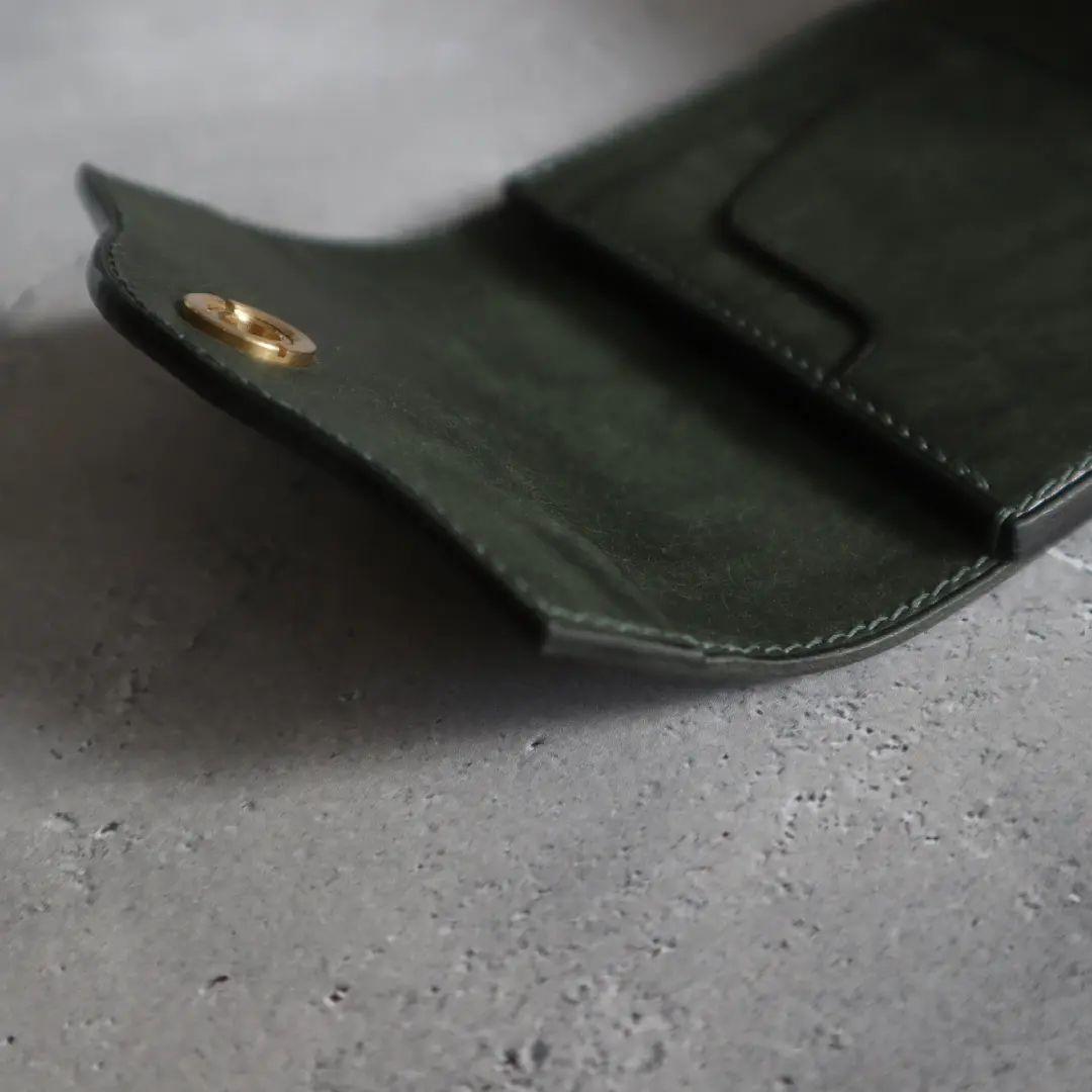 【受注制作】三つ折り財布　Rondine　フルハンドメイド