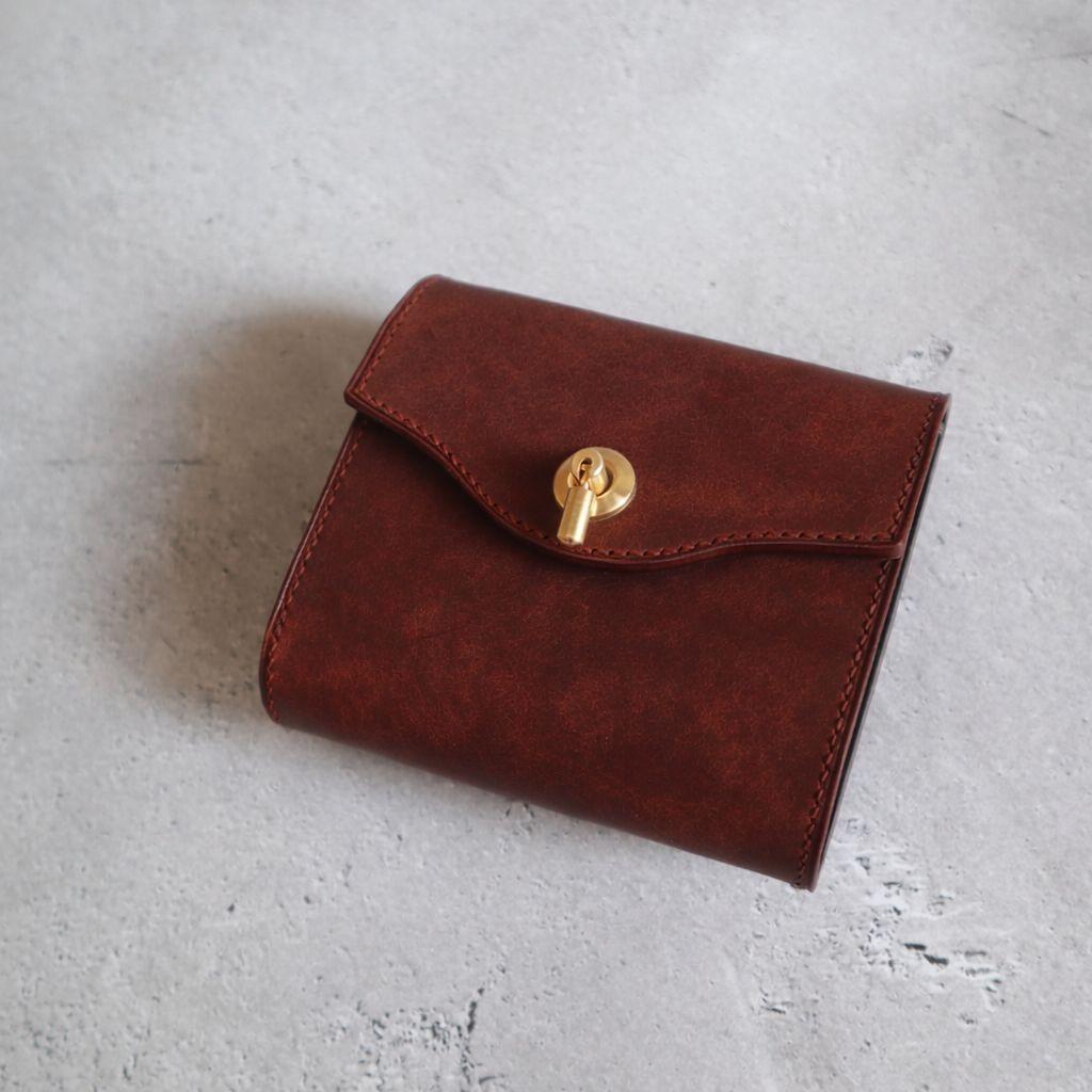 【受注制作】三つ折り財布　Rondine　フルハンドメイド