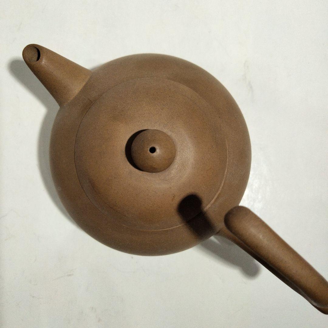 k27-1 中国古玩 朱泥上手急須 紫砂急須 在銘印有 時代唐物　D