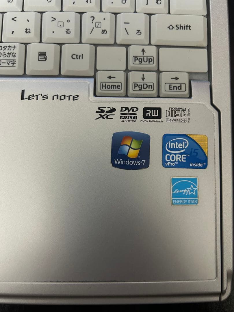 Windowsノート本体 Panasonic Let's note CF-S9LWEJDS