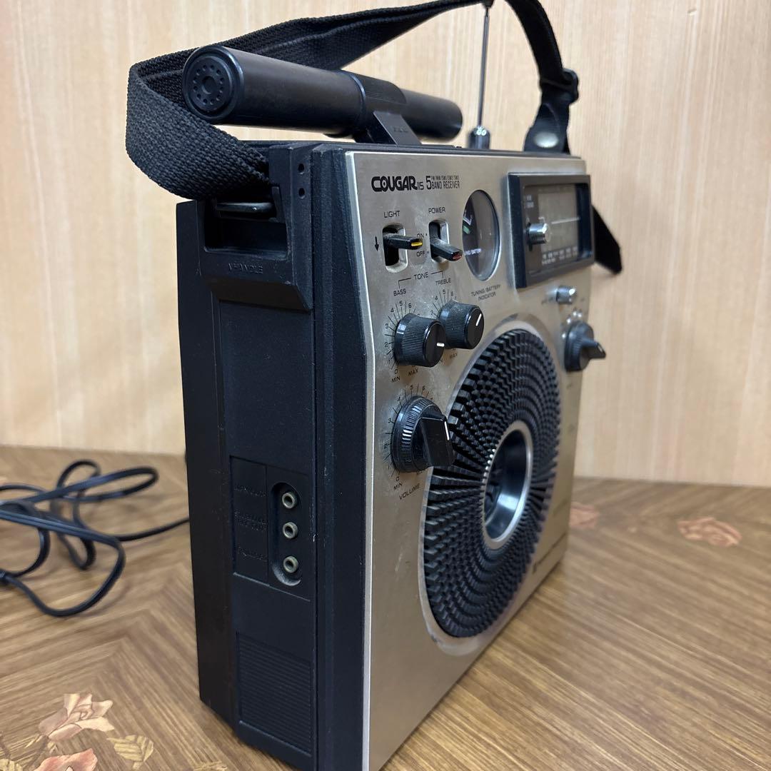 National Panasonic COUGAR115 5バンドラジオ