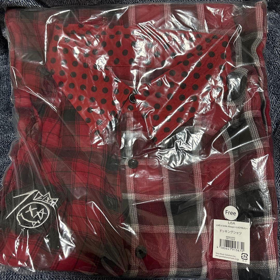 LiSA ドッキングシャツ Freeサイズ