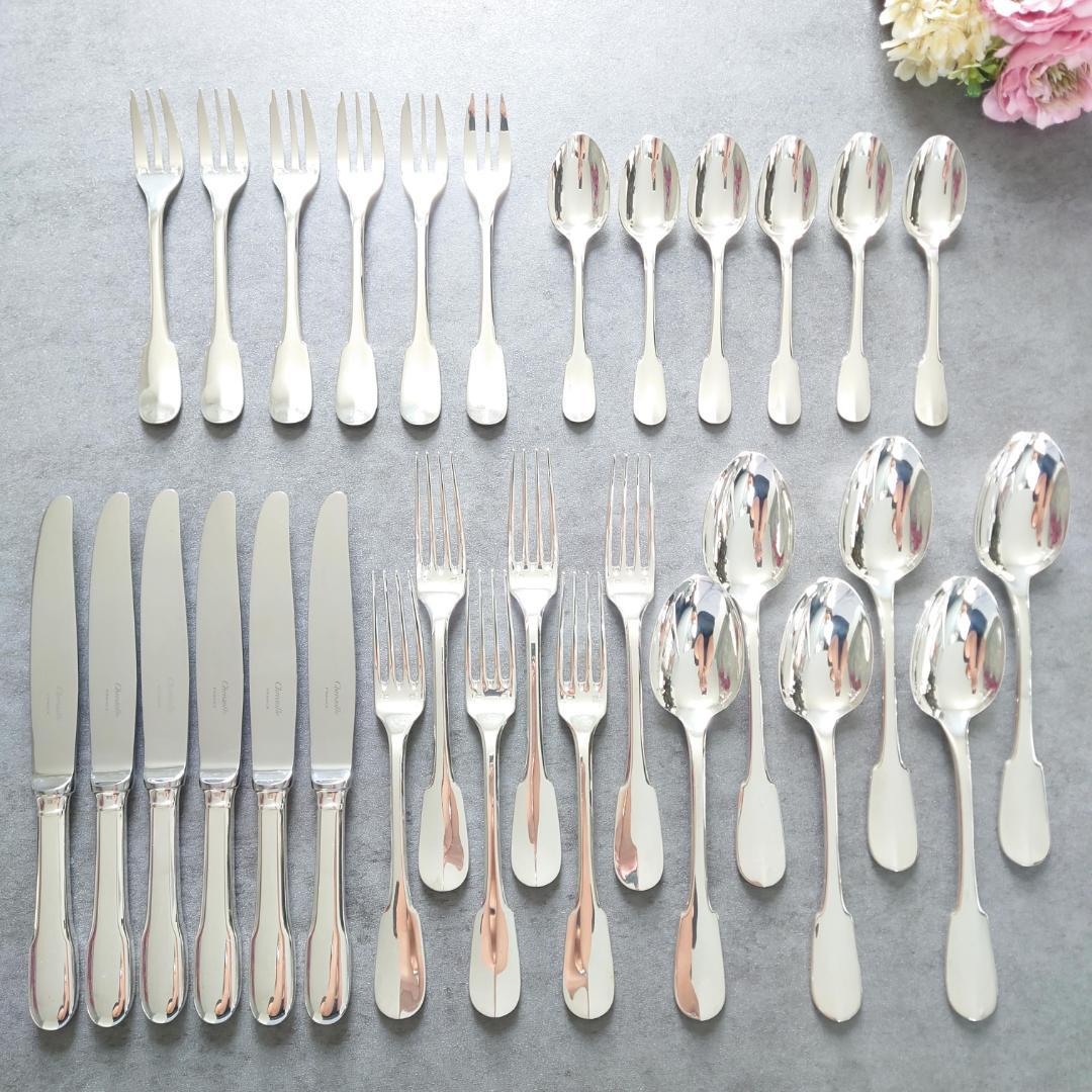 希少 美品 クリストフル クリュニー スタンダード含む 30点 箱付き