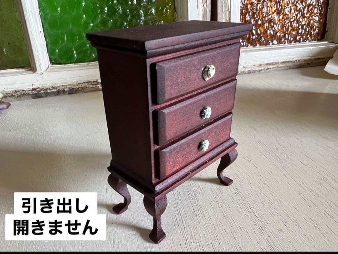 ミニチュア ドールハウス 猫脚 アンティーク 家具 セット インテリア