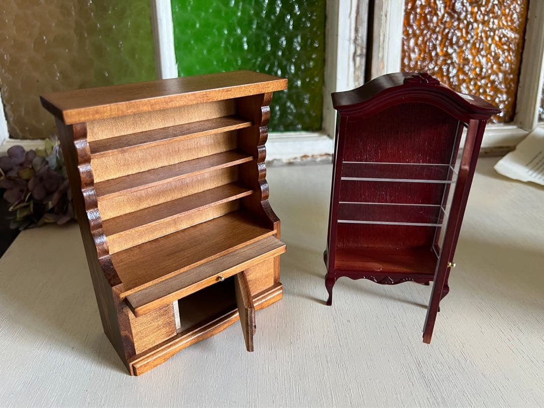 ミニチュア ドールハウス 猫脚 アンティーク 家具 セット インテリア