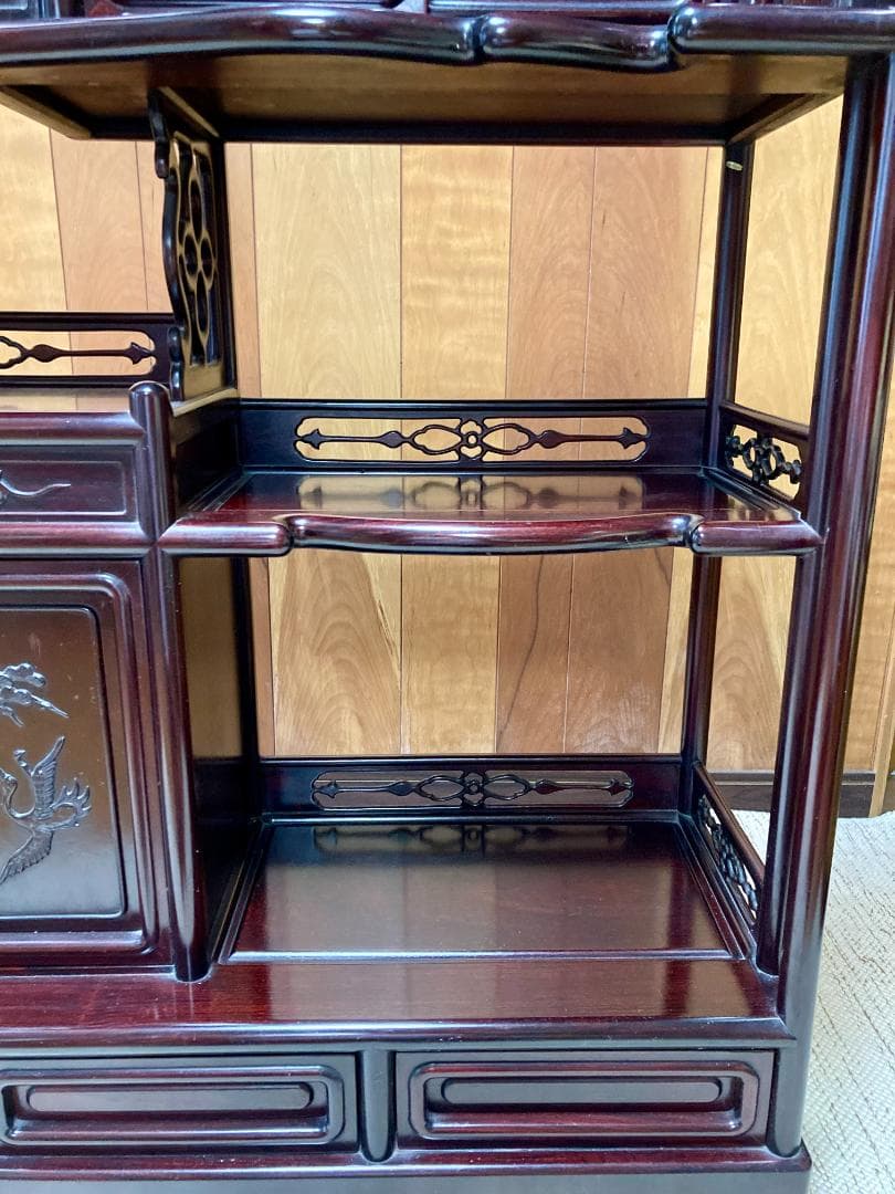 【直接引取限定】 飾り棚 アンティーク家具