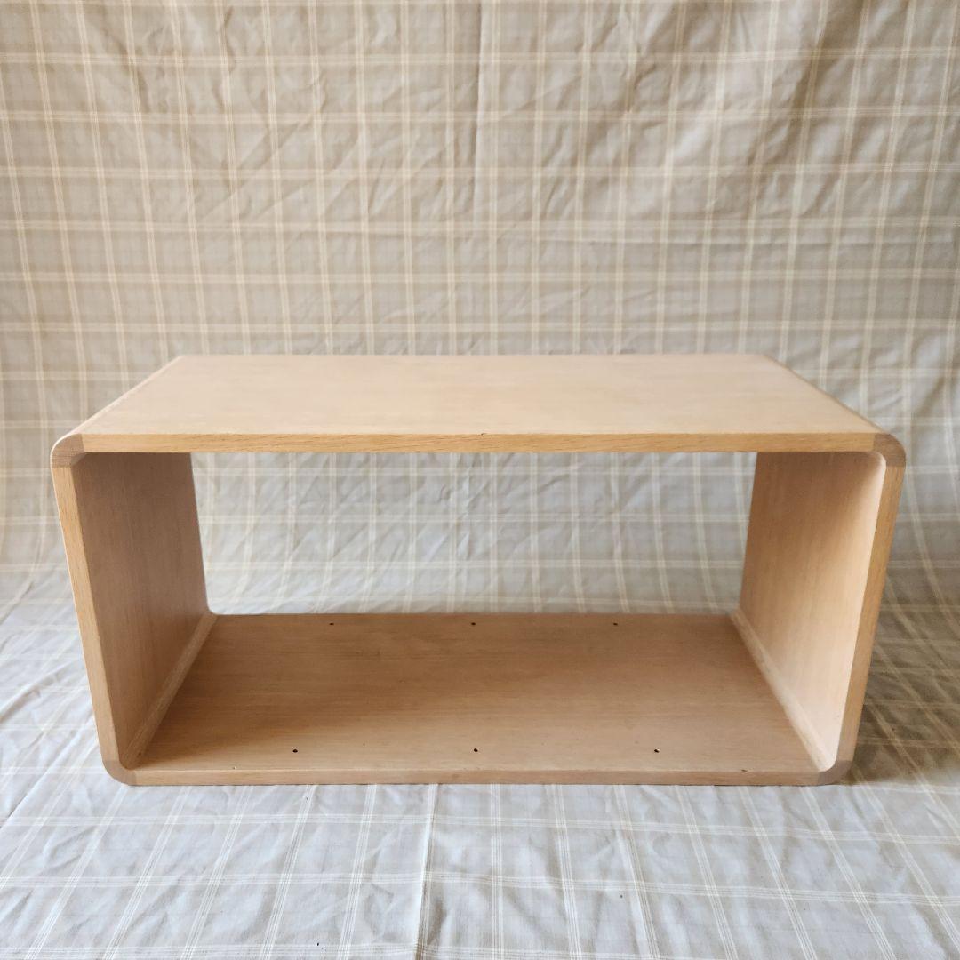 限定カラー 日進木工 ブリック・ブロック ボックス700 ホワイトナチュラル