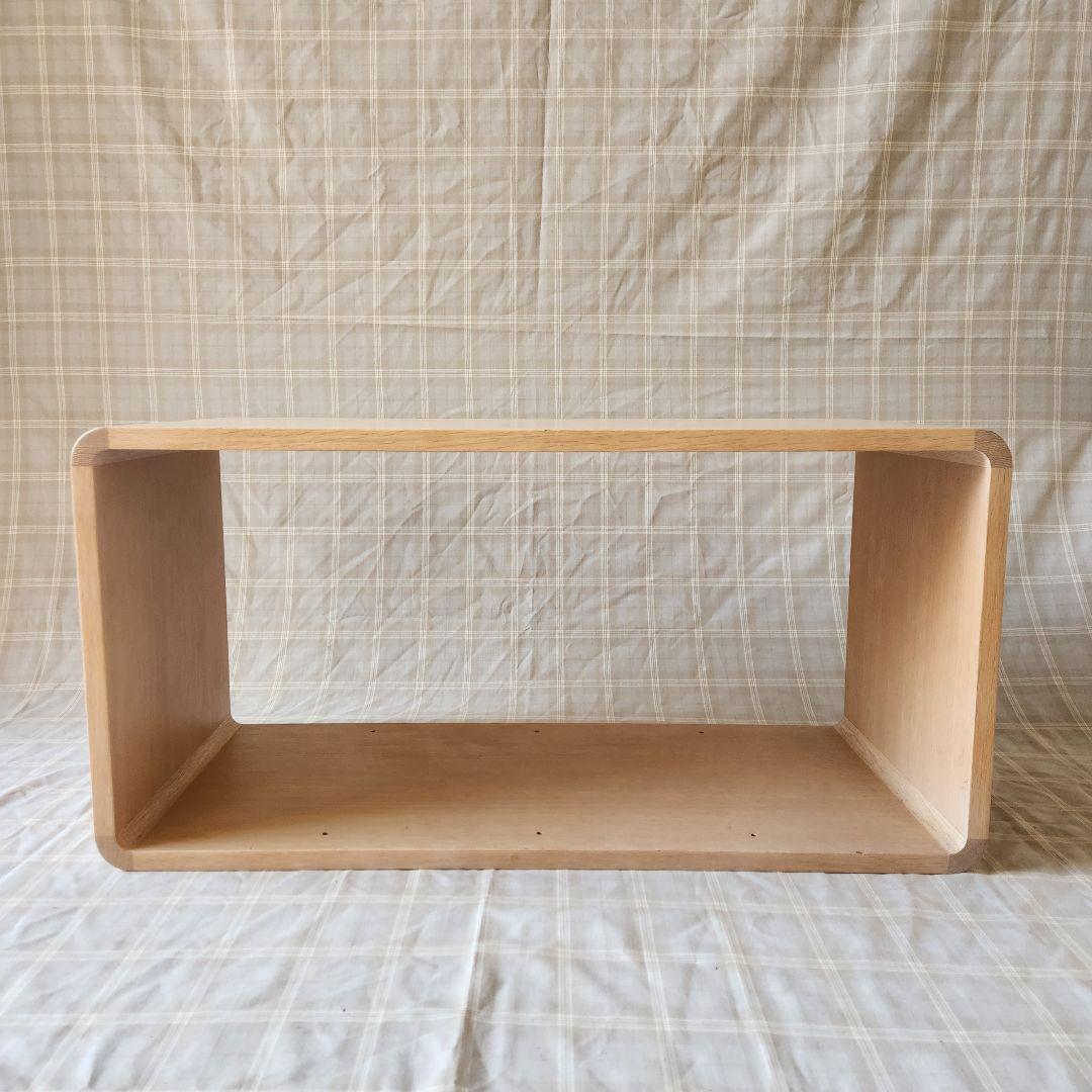 限定カラー 日進木工 ブリック・ブロック ボックス700 ホワイトナチュラル