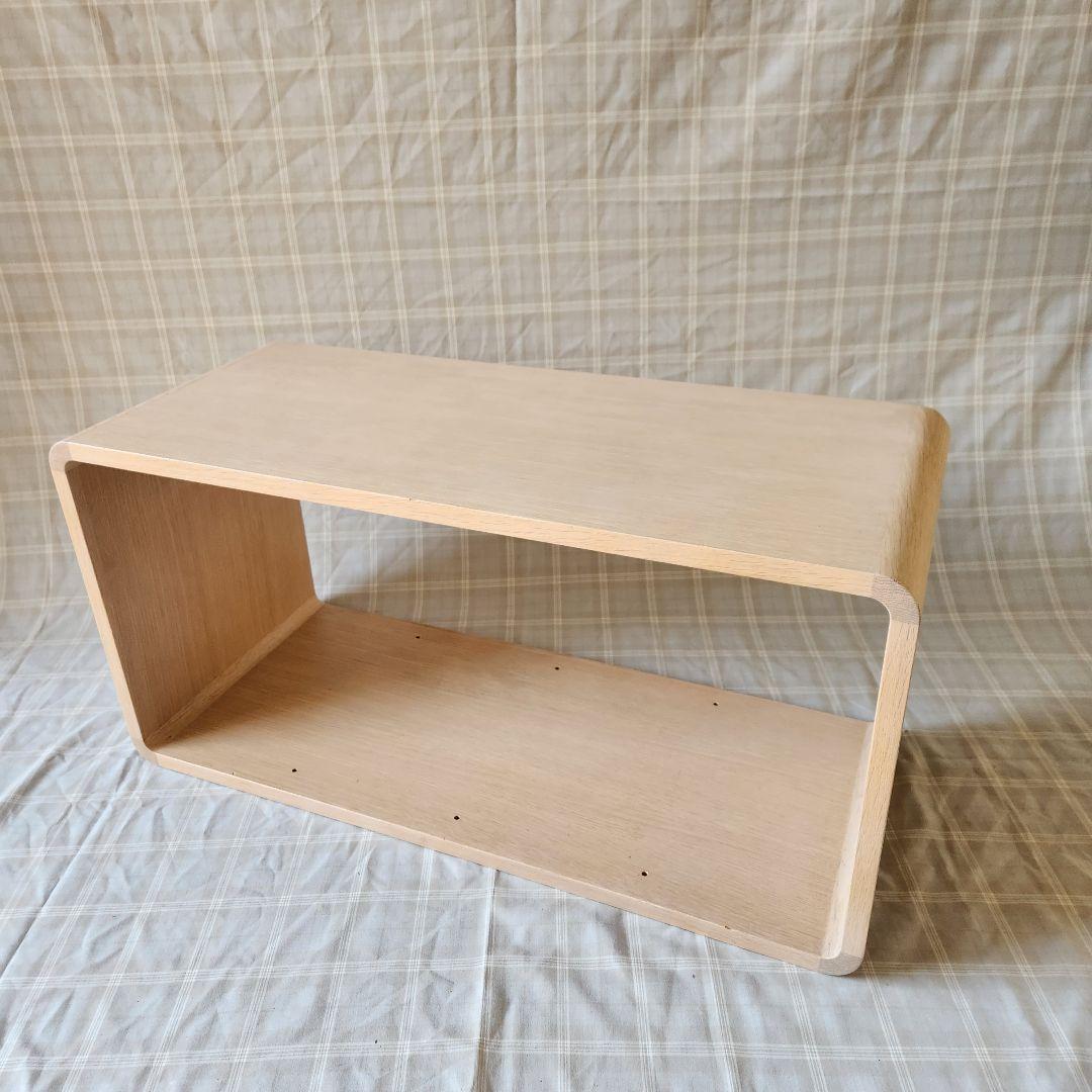 限定カラー 日進木工 ブリック・ブロック ボックス700 ホワイトナチュラル