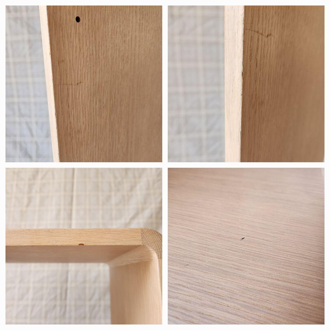 限定カラー 日進木工 ブリック・ブロック ボックス700 ホワイトナチュラル